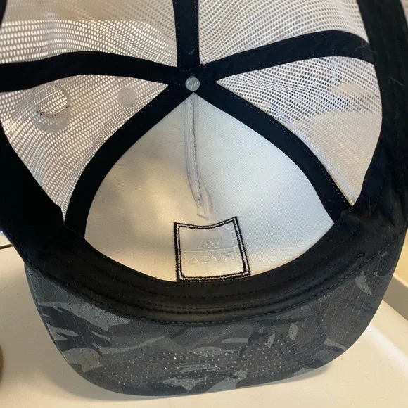 RVCA Tan and Brown Snapback Hats - Picture 6 of 7